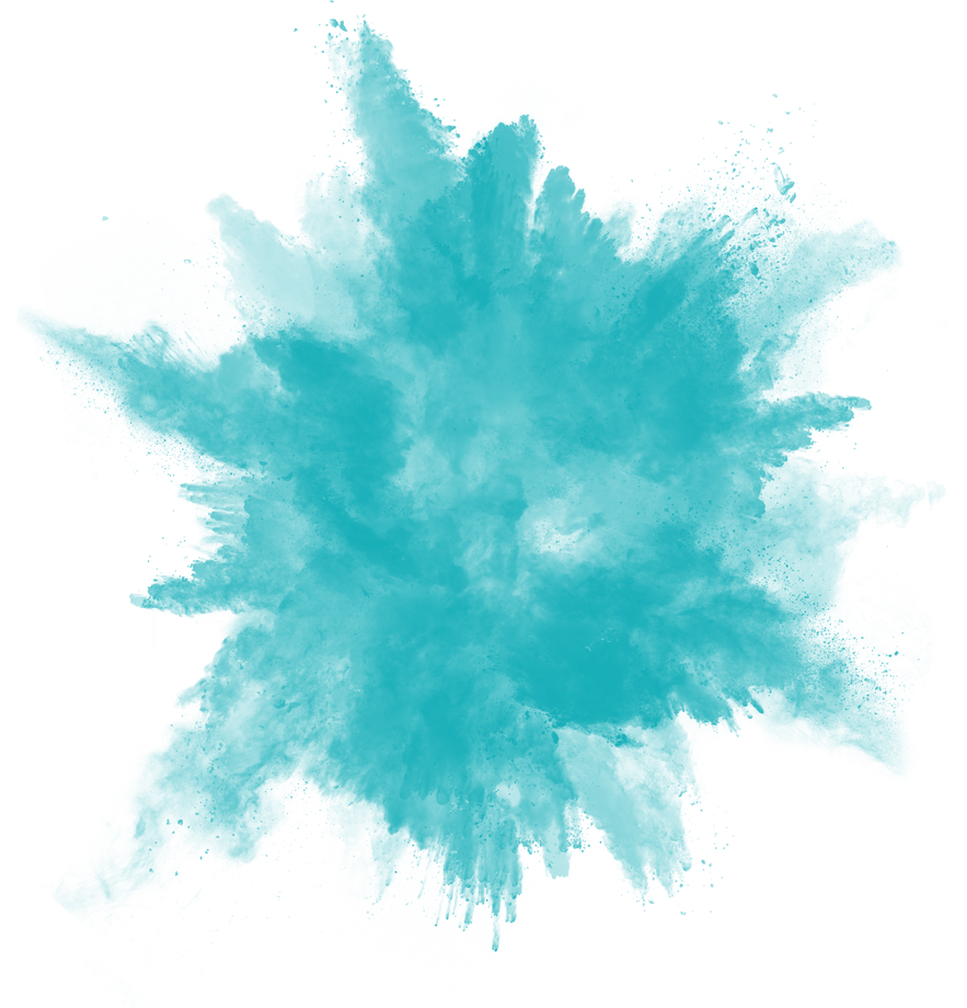 Abstract Color Paint Powder Explosion